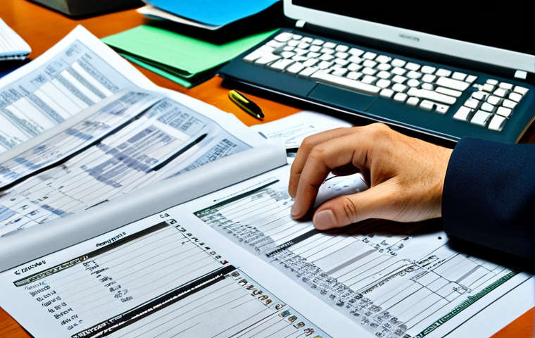 부채 상환 우선순위 설정 시 유용한 자료 목록 - **Image Prompt 1: The Transition from Financial Overwhelm to Clarity**
"A realistic and detailed...