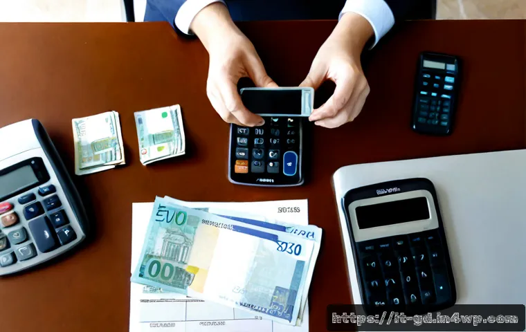 Home 15 부채 관리 도구와 플랫폼 추천 - Photorealistic overhead view of an Italian adult organizing personal debt finances at a clean home o...